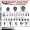 Service Caster 5'' Semi Steel Swivel 1-5/8'' Expanding Stem Caster Total Lock Brake SCC-EXTTL20S515-SSR-158 - alternate 4